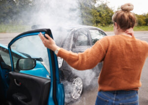 Fort Lauderdale car accident lawyer represents woman in a car accident