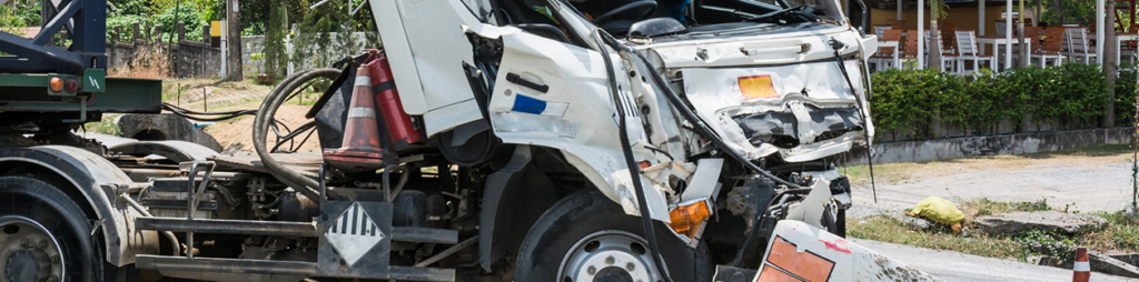 construction trucks involved in an accident. It's important to carry personal injury protection