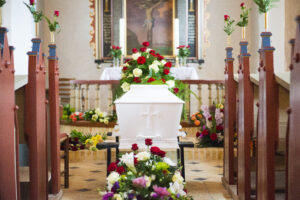 a funeral from a wrongful death in Key Biscayne, FL