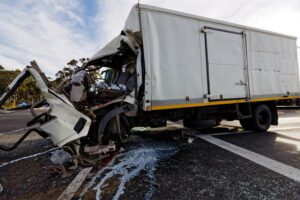 truck crash in Kendall, FL